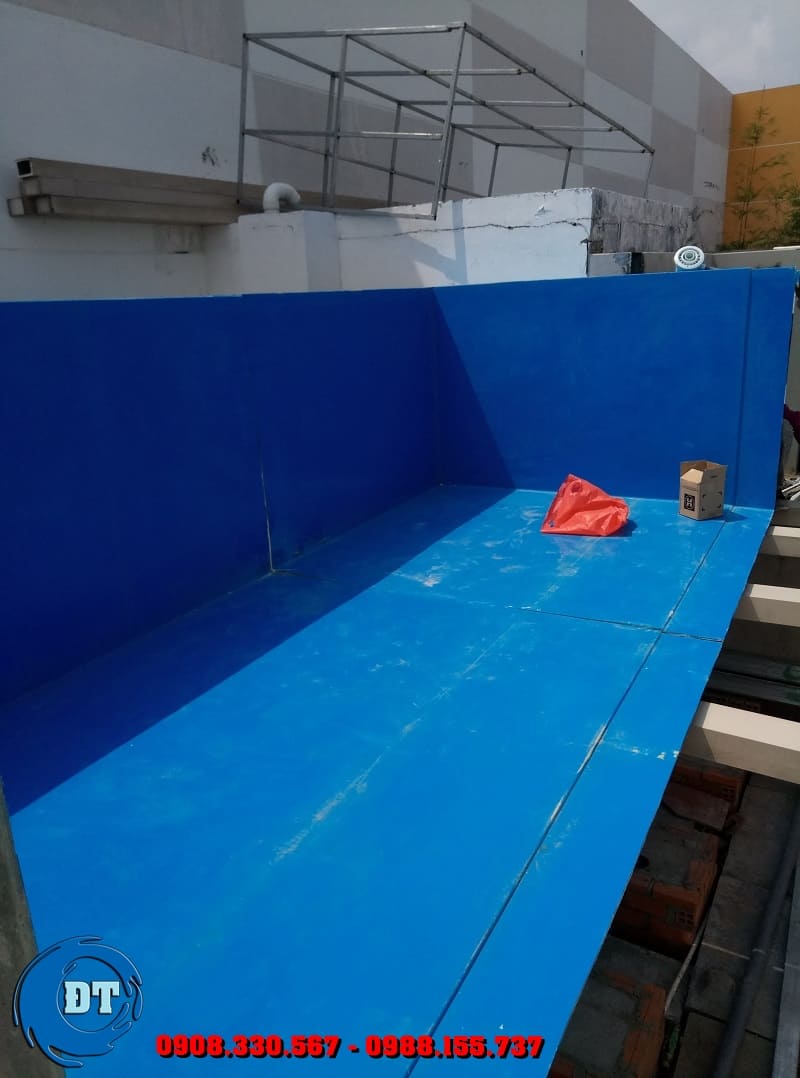 Xây dựng hồ bơi bằng vật liệu composite đang ngày càng được ưa chuộng